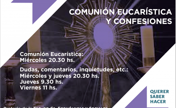 Comunión Eucarística y Confesiones