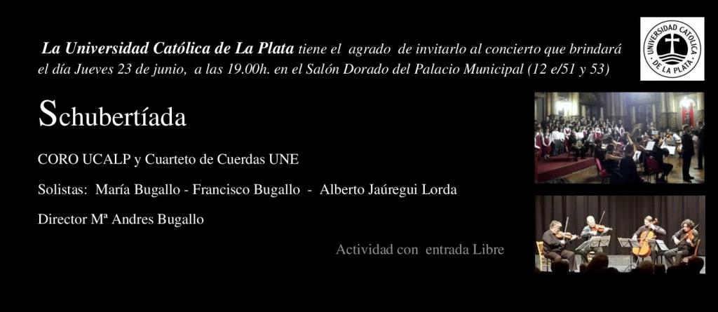 Concierto del Coro de la Universidad Católica de La Plata