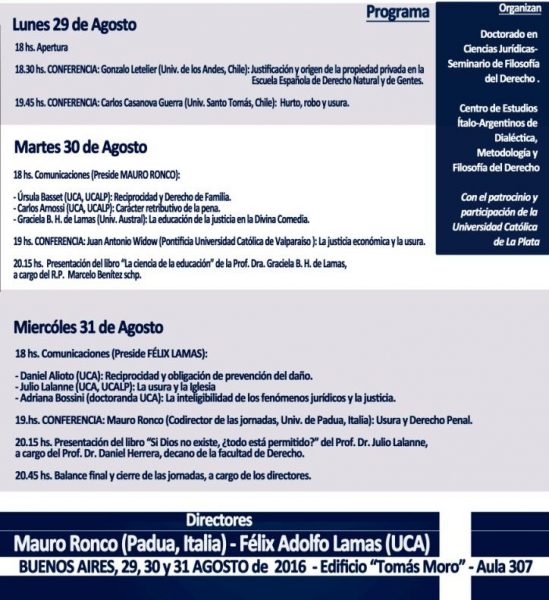 XIX Jornadas abiertas de profundizaciónabajo