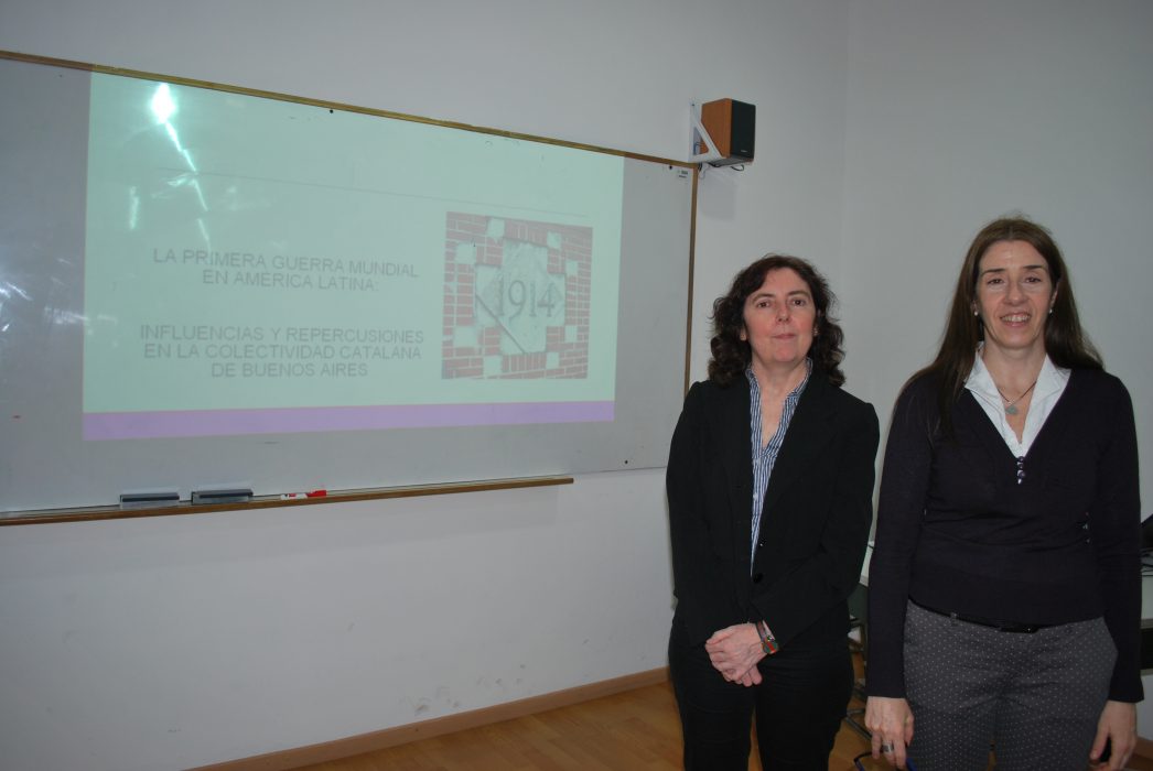 Historiadora Argentina radicada en España disertó en la UCALP