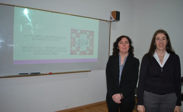 Historiadora Argentina radicada en España disertó en la UCALP