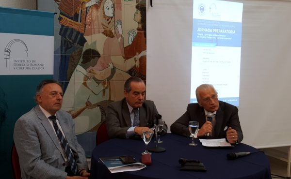 Jornada Preparatoria al XXIII Encuentro Nacional de Profesores de Derecho Romano