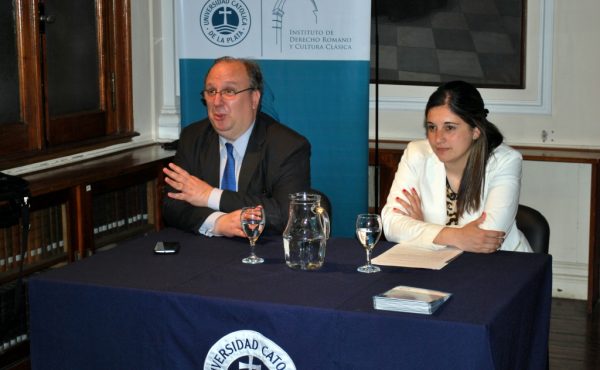 Se realizó una nueva conferencia del Instituto de Derecho Romano y Cultura Clásica