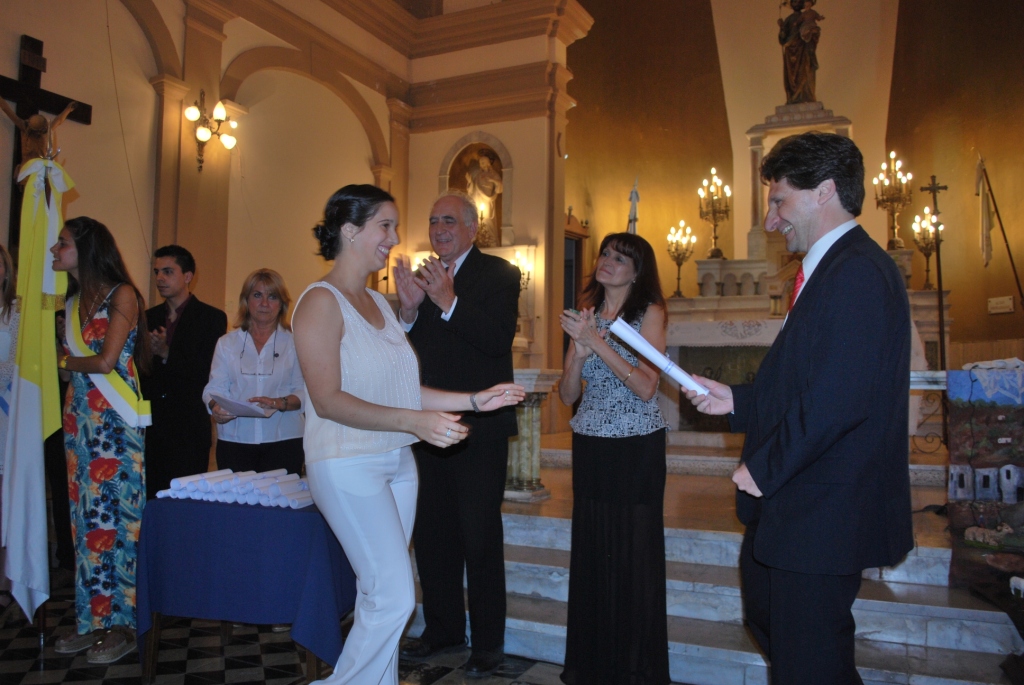 Acto de colación de la Facultad de Ciencias Económicas y Sociales