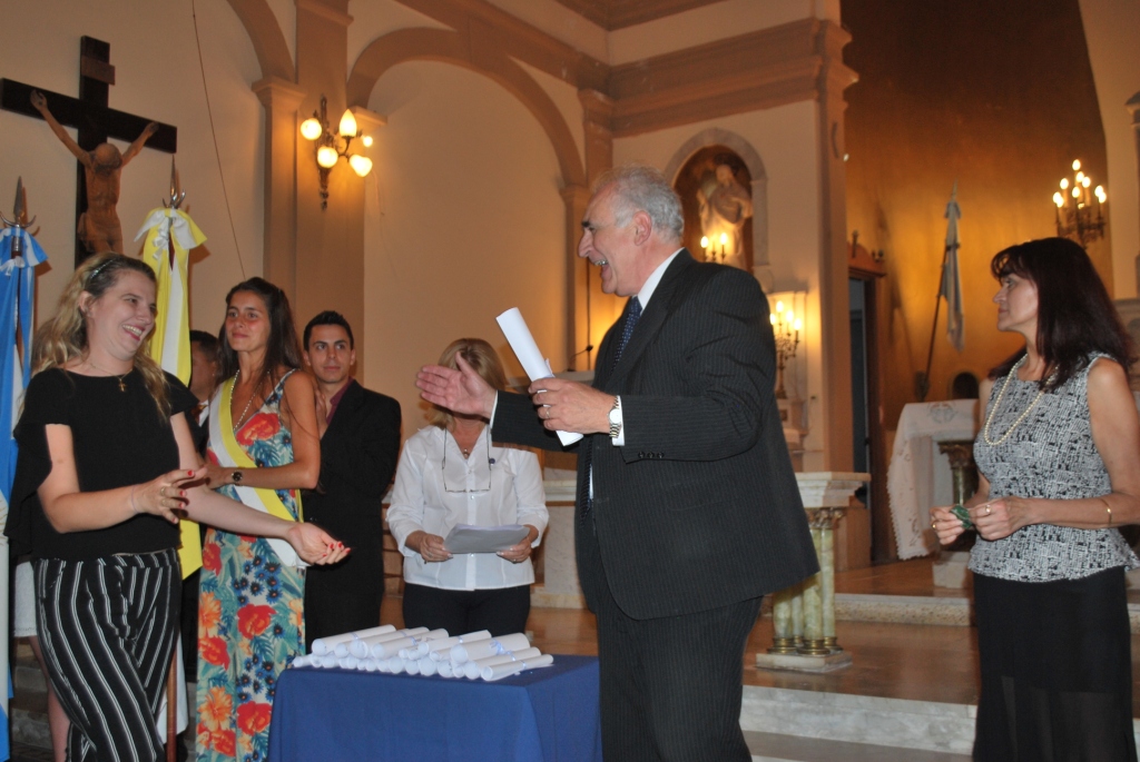 Acto de colación de la Facultad de Ciencias Económicas y Sociales