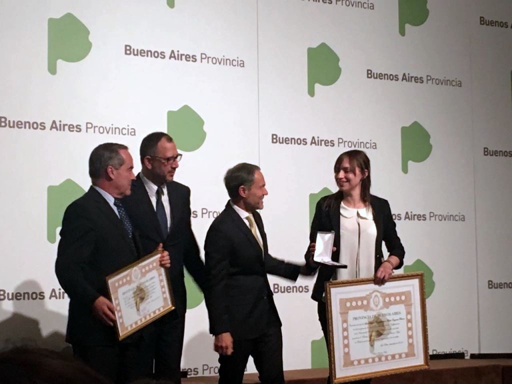Alumna de la UCALP fue premiada por el Gobierno bonaerense