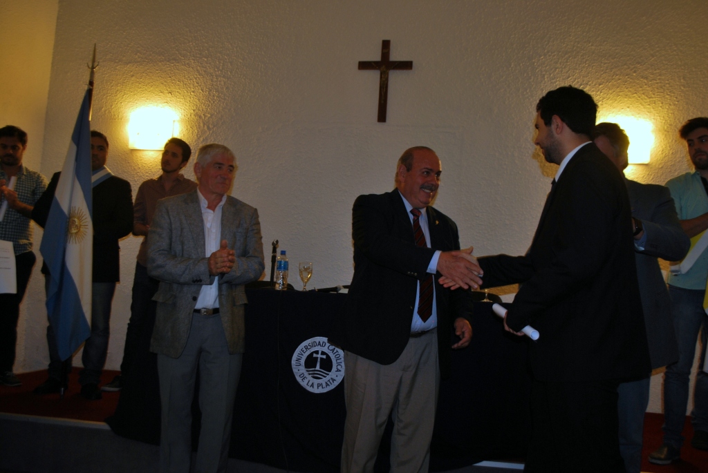 Acto de colación de grado de la Facultad de Ciencias Exactas e Ingeniería