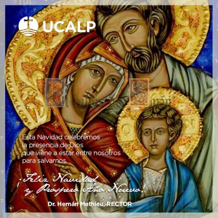 Feliz Navidad y próspero Año Nuevo les desea la UCALP