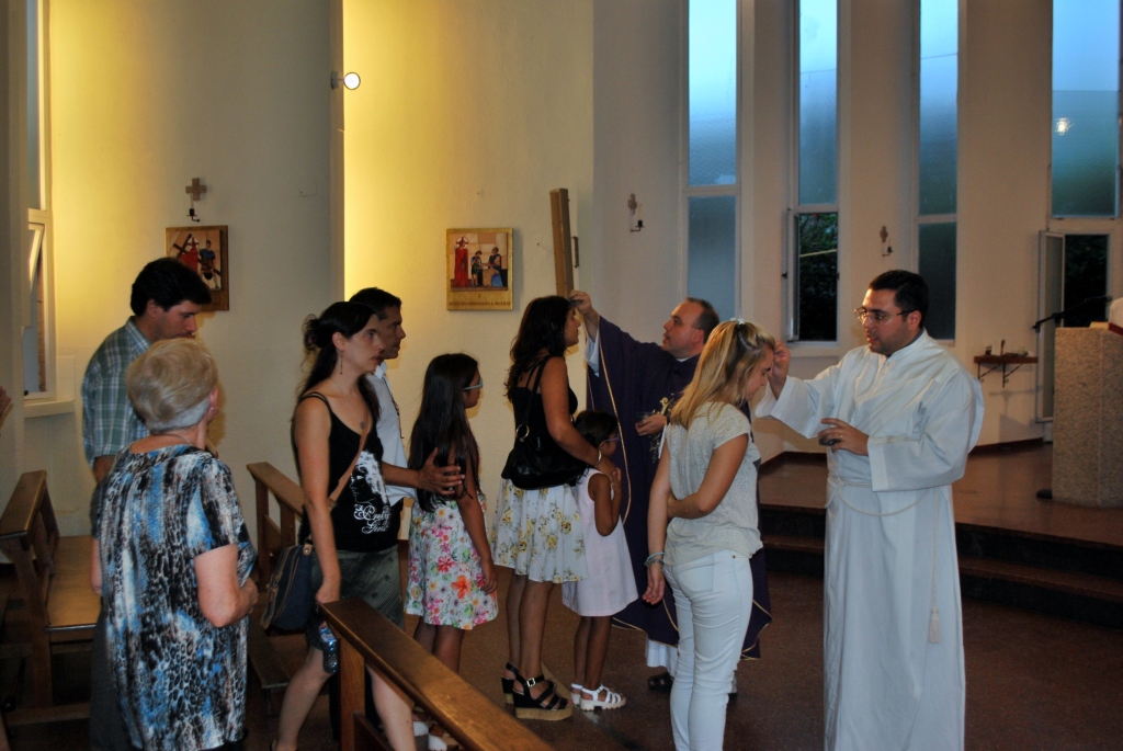 Celebración de miércoles de ceniza