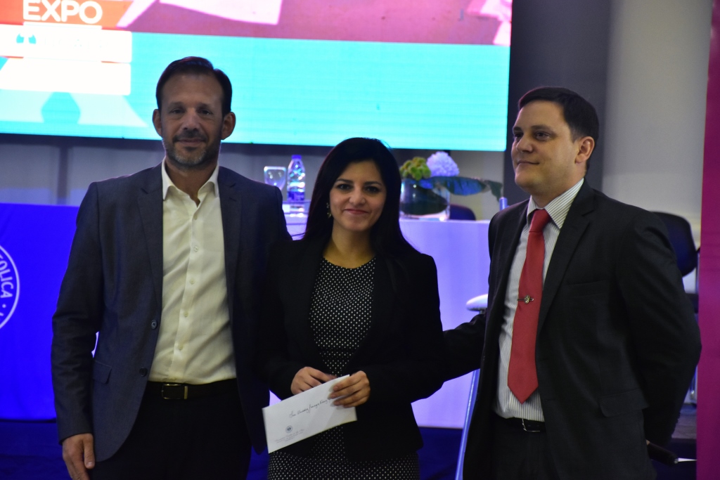 Entrega de Becas Santander a investigadores