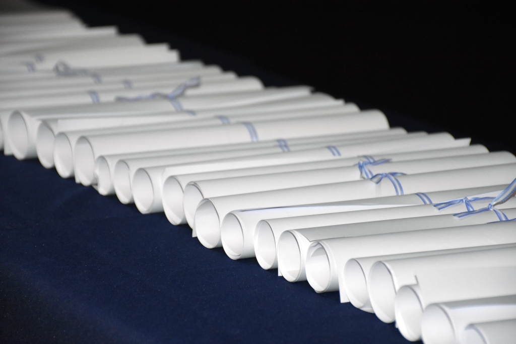 Acto de colación de la Facultad de Ciencias Económicas y Sociales