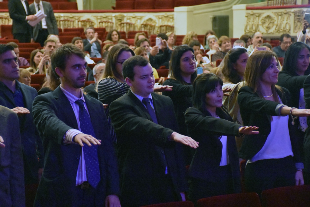 Acto de colación de la Facultad de Ciencias Económicas y Sociales