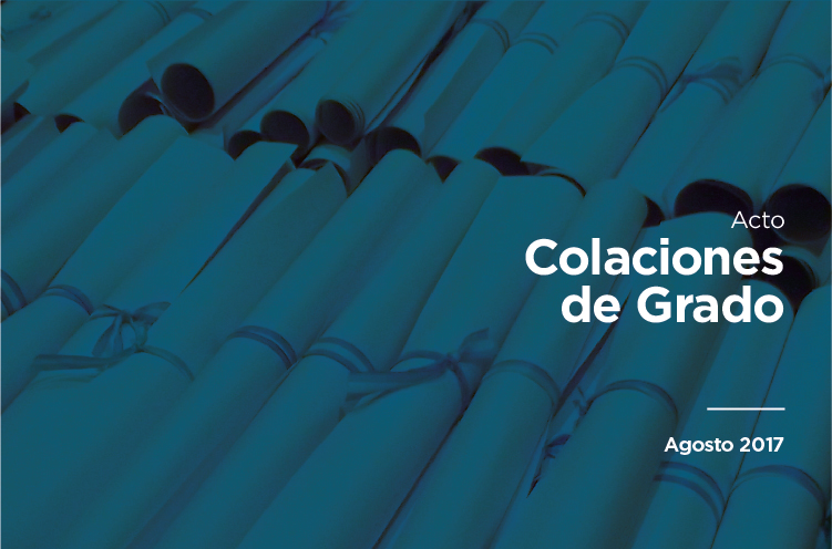 Actos de Colación de Grado de las facultades de la UCALP