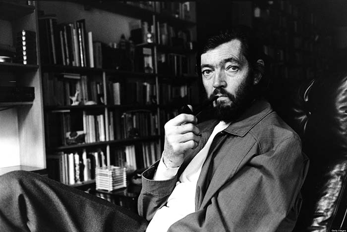 PARIS, FRANCE - november 27. Argentinian writer Julio Cortazar at home in Paris. Photo Ulf Andersen / Getty Images