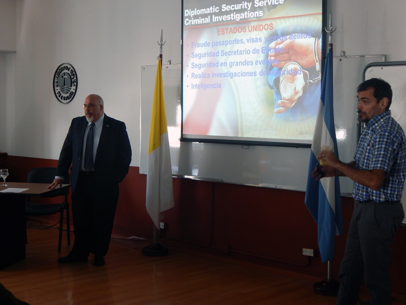 Jornada Documentación Internacional, Verificación y Control en Sede Bernal