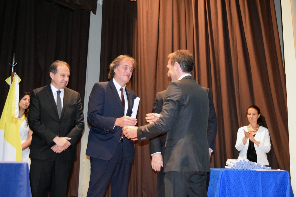 Acto de colación de grado de la Facultad de Derecho y Ciencias Políticas