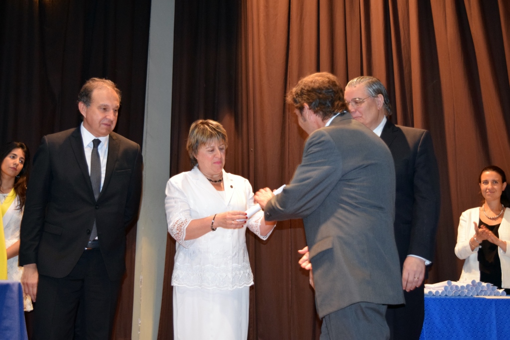 Acto de colación de grado de la Facultad de Derecho y Ciencias Políticas