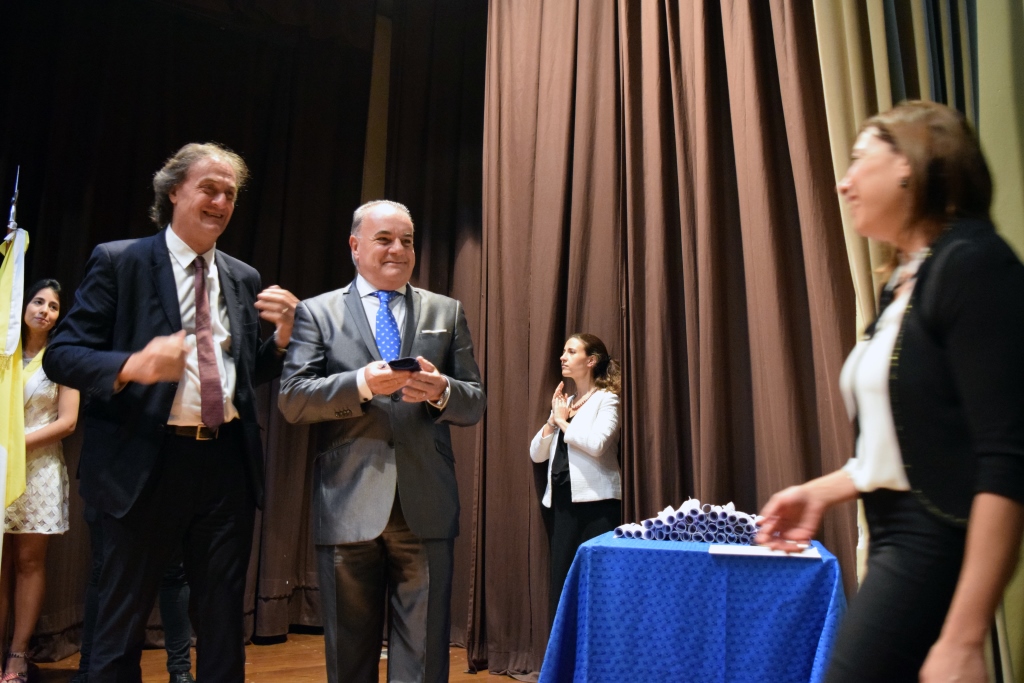 Acto de colación de grado de la Facultad de Derecho y Ciencias Políticas