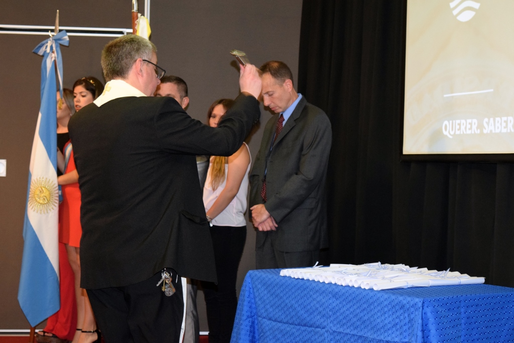Acto de colación de la Facultad de Ciencias Económicas y Sociales