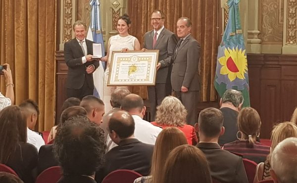 Alumna de la UCALP fue premiada por el Gobierno bonaerense