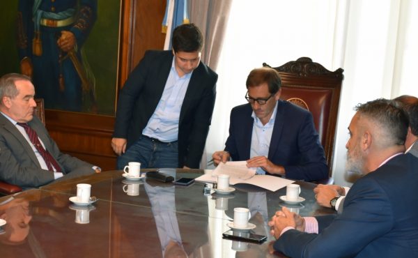 El Observatorio Socioeconómico fue recibido por el Intendente de La Plata