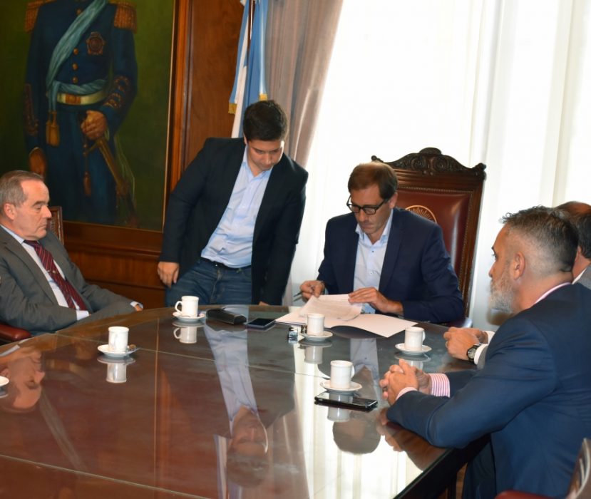 El Observatorio Socioeconómico fue recibido por el Intendente de La Plata