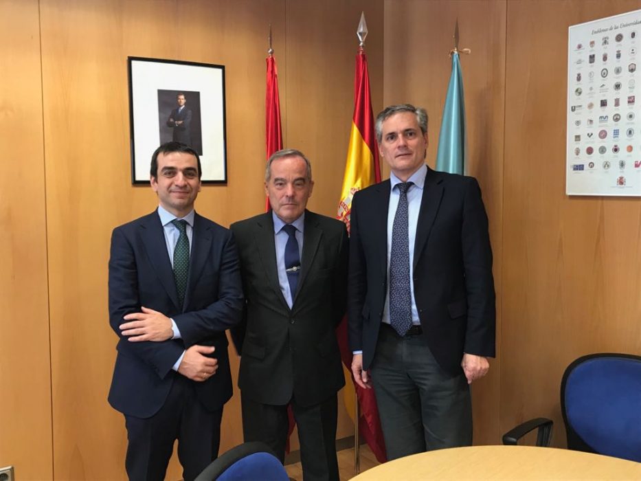 Visita institucional a la Universidad Rey Juan Carlos