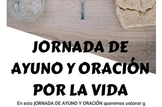Jornada de ayuno y oración por la vida