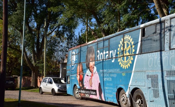 La Unidad Sanitaria Móvil sigue su recorrido