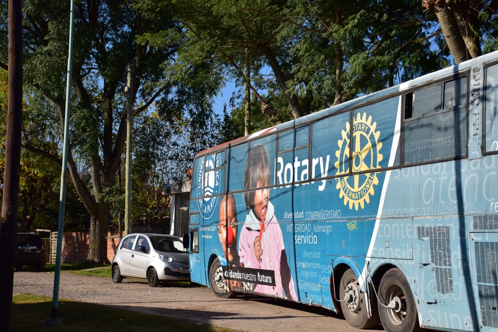 La Unidad Sanitaria Móvil sigue su recorrido