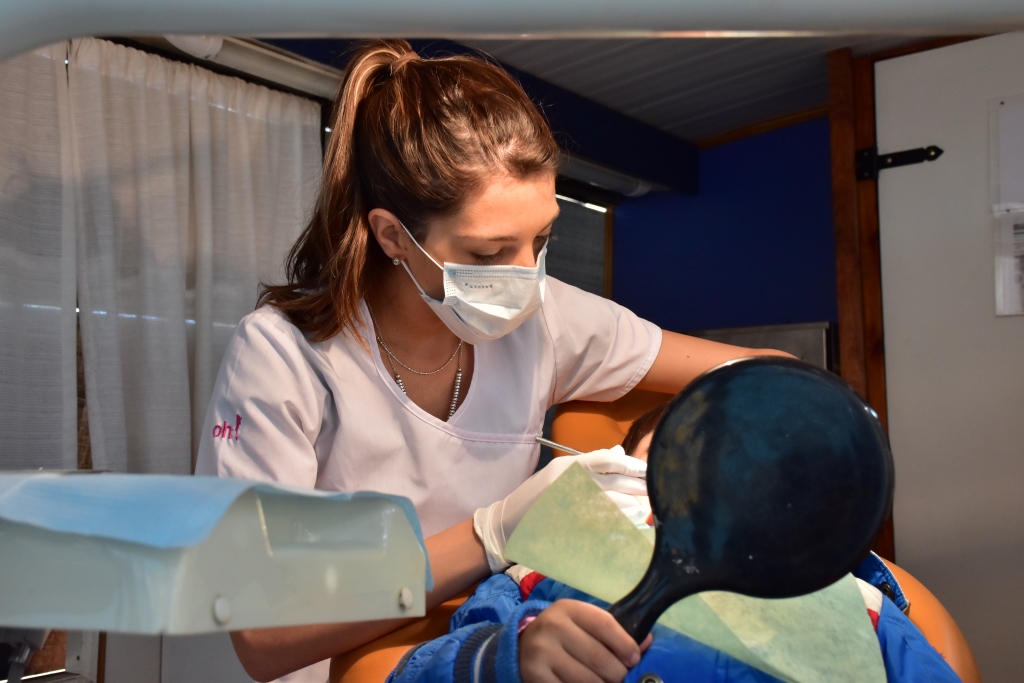 La Unidad Sanitaria Móvil sigue su recorrido