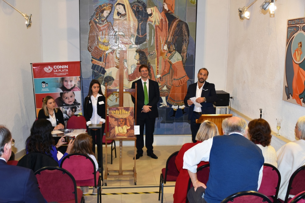 Se realizó la subasta a beneficio de CONIN 