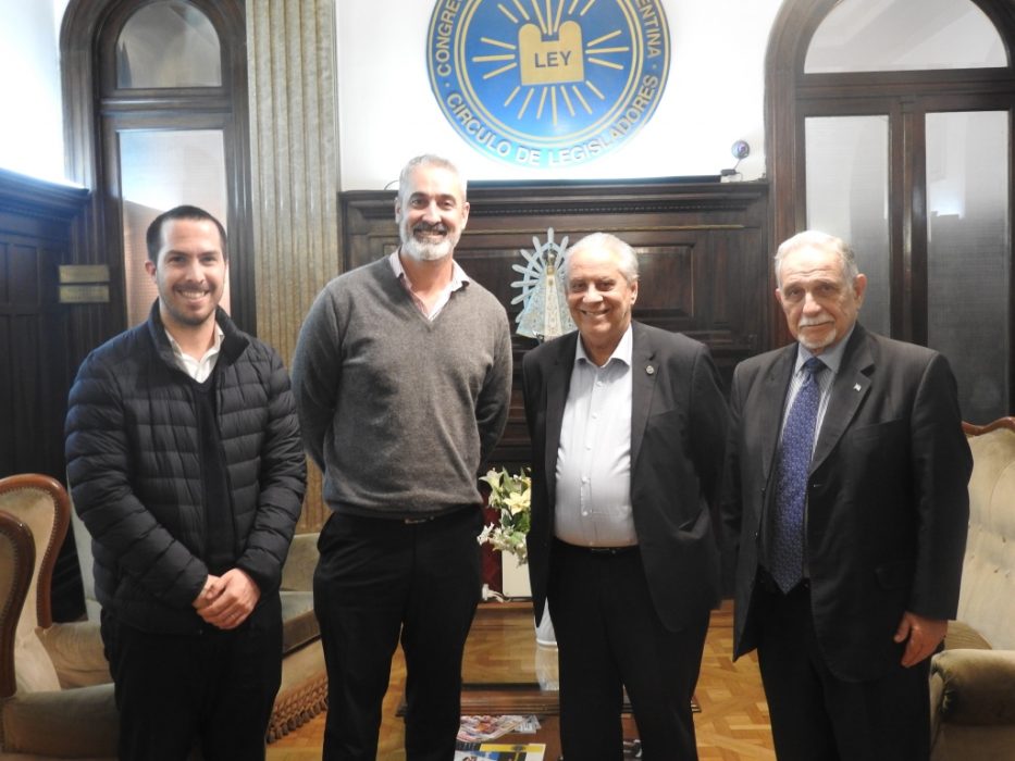 Avances entre el Observatorio Socioeconómico ​y el ​​Círculo de Legisladores de la Nación