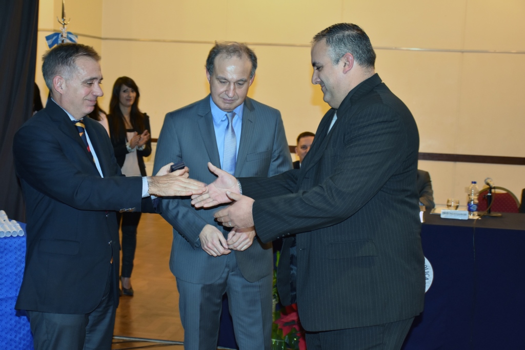 Acto de colación de grado de la Facultad de Derecho y Ciencias Políticas
