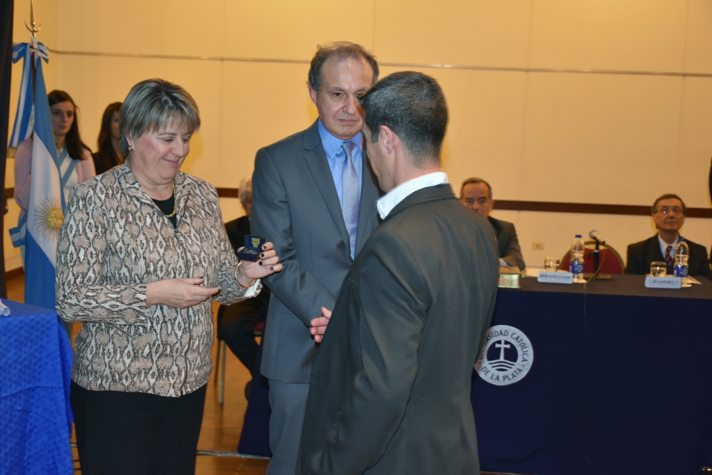 Acto de colación de grado de la Facultad de Derecho y Ciencias Políticas