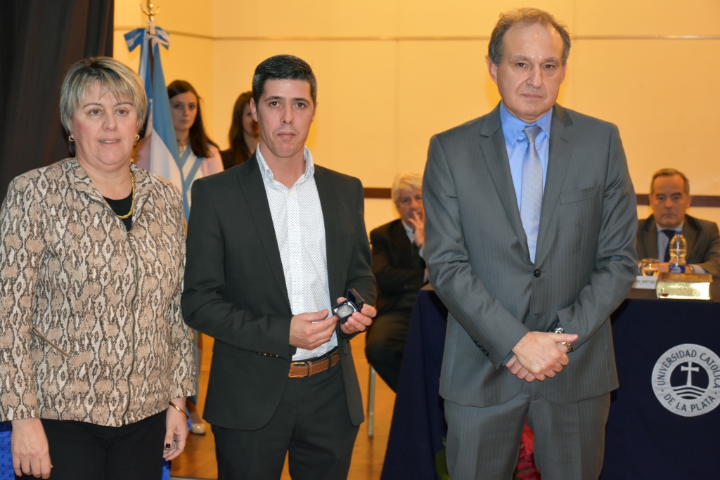 Acto de colación de grado de la Facultad de Derecho y Ciencias Políticas