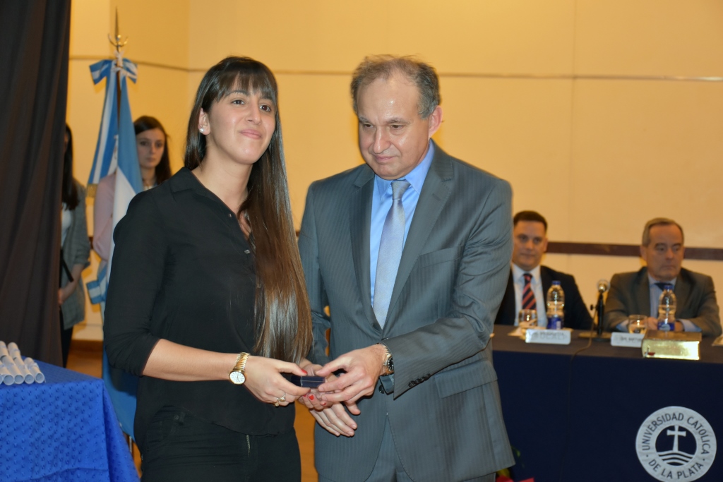 Acto de colación de grado de la Facultad de Derecho y Ciencias Políticas