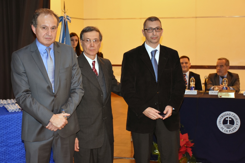 Acto de colación de grado de la Facultad de Derecho y Ciencias Políticas