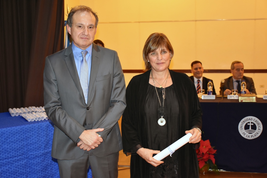 Acto de colación de grado de la Facultad de Derecho y Ciencias Políticas