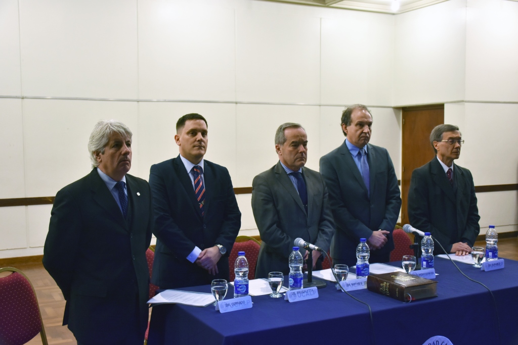 Acto de colación de grado de la Facultad de Derecho y Ciencias Políticas