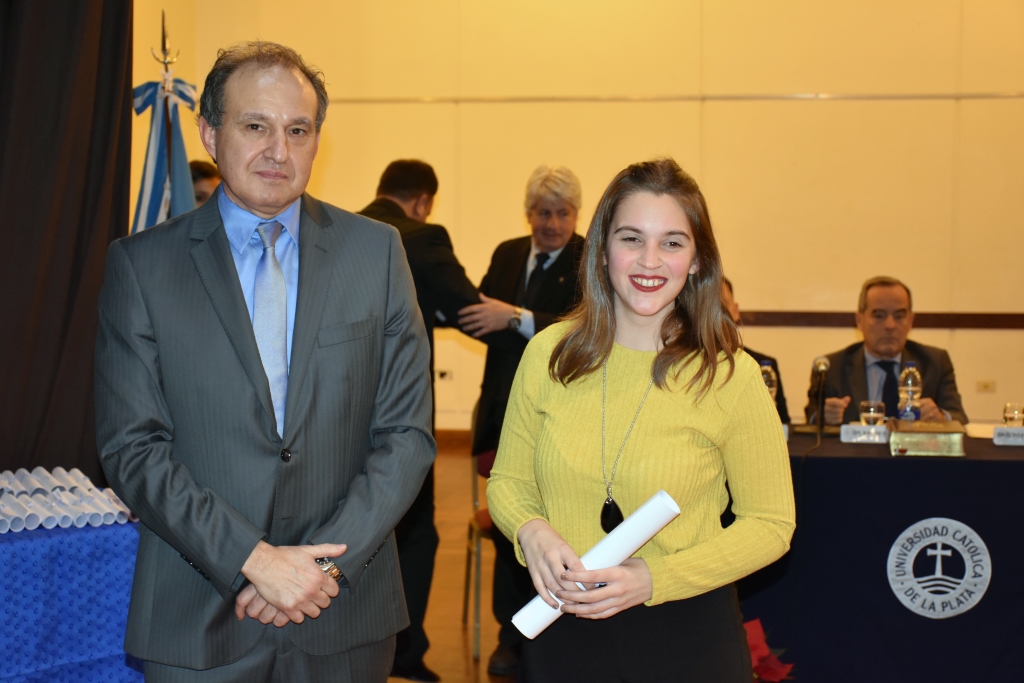Acto de colación de grado de la Facultad de Derecho y Ciencias Políticas
