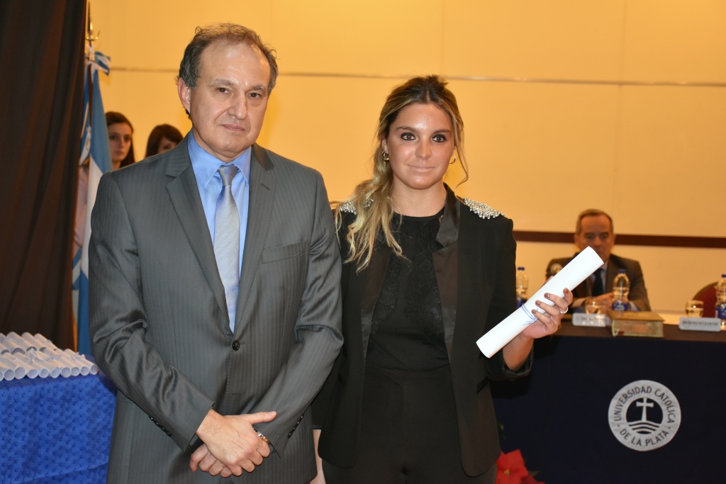 Acto de colación de grado de la Facultad de Derecho y Ciencias Políticas