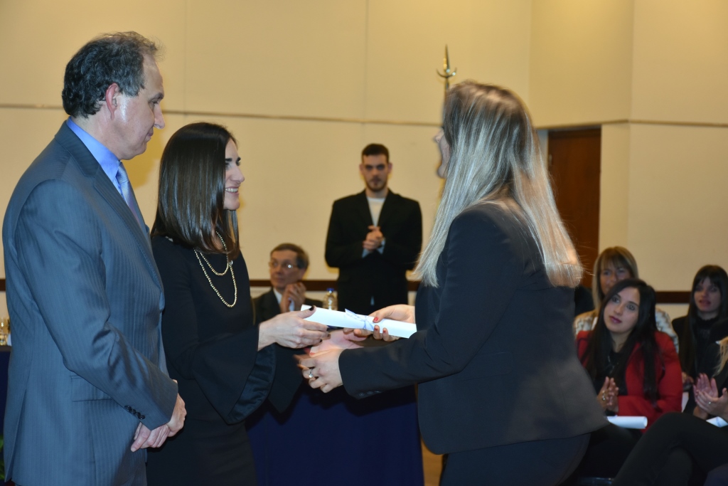 Acto de colación de grado de la Facultad de Derecho y Ciencias Políticas