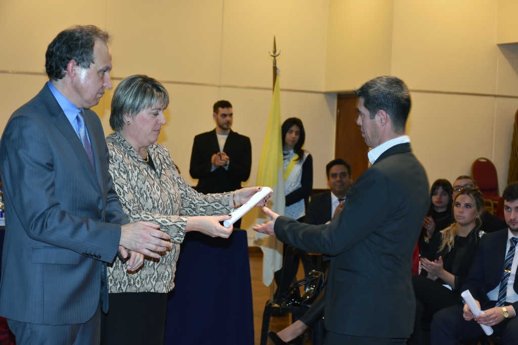 Acto de colación de grado de la Facultad de Derecho y Ciencias Políticas