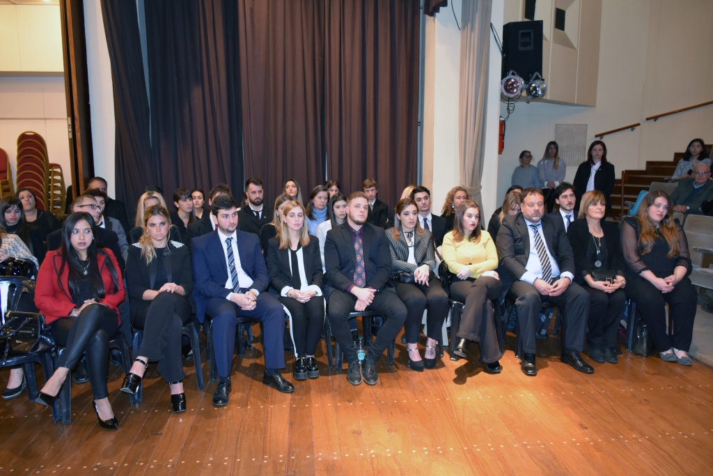 Acto de colación de grado de la Facultad de Derecho y Ciencias Políticas