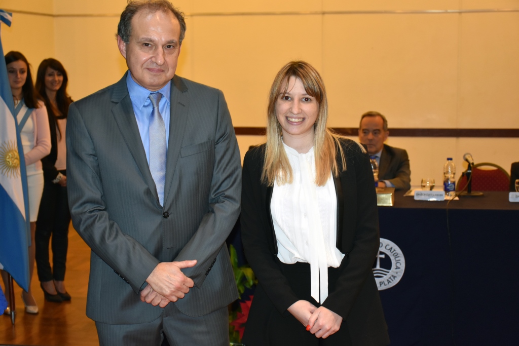 Acto de colación de grado de la Facultad de Derecho y Ciencias Políticas