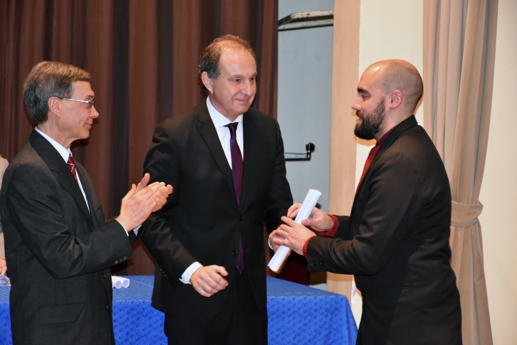 Entrega de diplomas a los graduados de Abogacía 