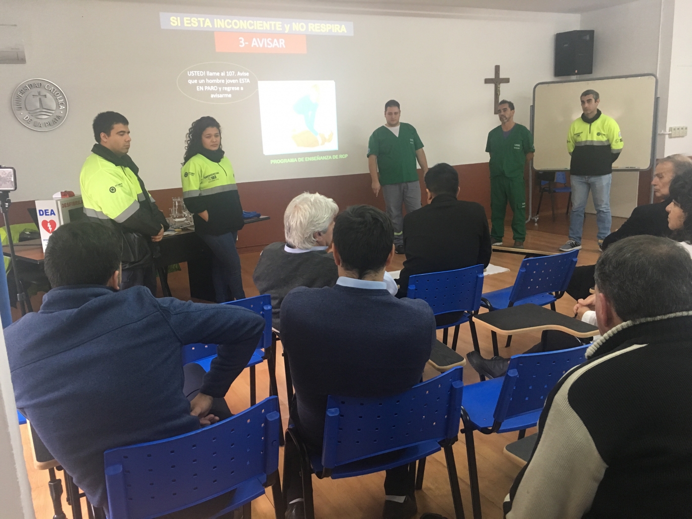 La Sede Bernal capacita a su personal en RCP