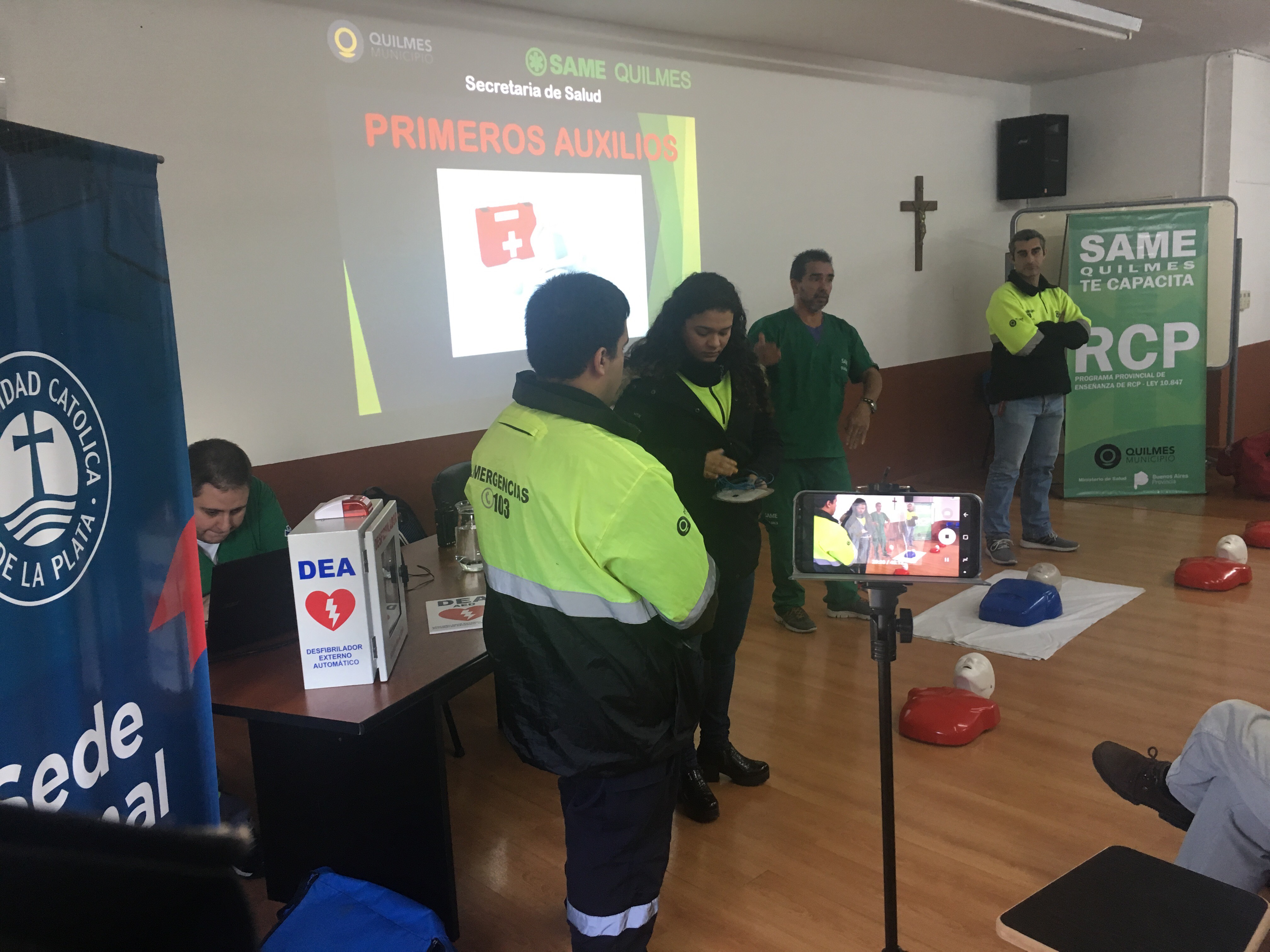 La Sede Bernal capacita a su personal en RCP (5)