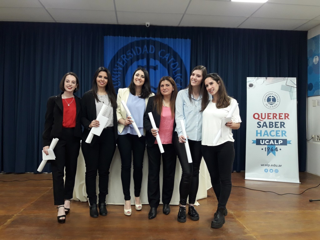 Acto de colación de grado en la Sede de Bahía Blanca